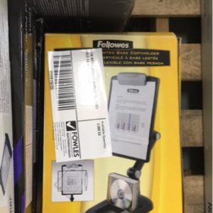 NEW BOXED DESKTOP DISPLAY FELLOWES SOLD AS IS NO WARRANTY