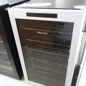 HISENSE 29 BOTTLE WINE FRIDGE HR6WC29 WITH 3 MONTH BACK TO BASE WARRANTY SKU 360013188