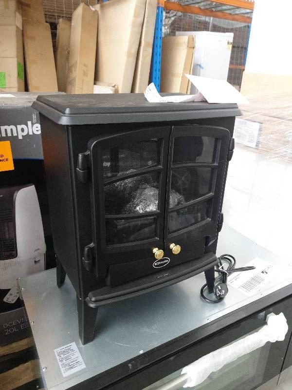DIMPLEX TANGO 2KW PORTABLE ELECTRIC FIRE WITH OPTIFLAME LOG EFFECT WITH 3 MONTH WARRANTY RRP$279