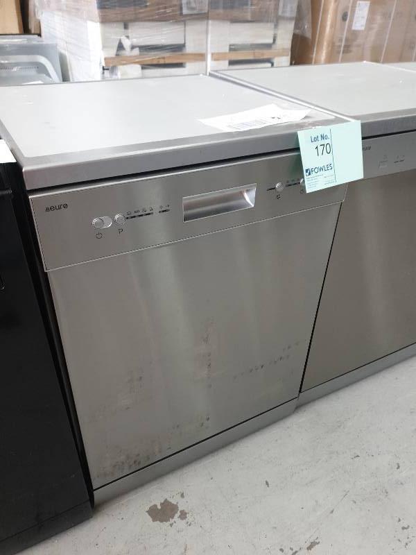 SECOND HAND EURO PR60DW4S DISHWASHER 60CM 12 PLACE SETTINGS WITH EXTRA