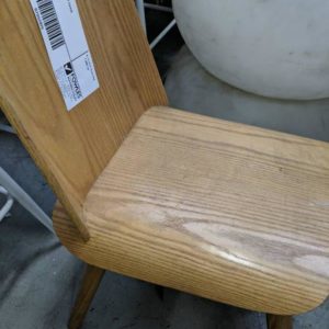 EX HIRE TIMBER CHAIR SOLD AS IS