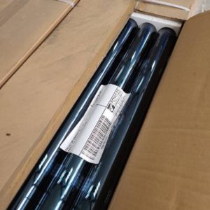 PALLET OF EVACUATED TUBES WITH HEATED PIPES EVERLAST SOLD AS IS