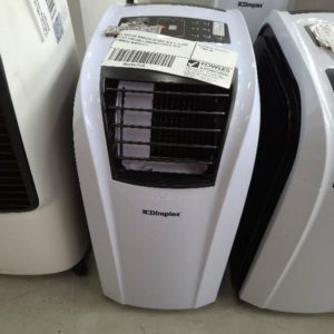 EX DISPLAY DIMPLEX DC10RC 3KW REVERSE CYCLE PORTABLE AIRCONDITIONER WITH 3 MONTH WARRANTY