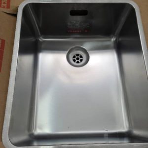 FRANKE KBX110-34 KUBUS SINGLE BOWL SINK WITH FRANKE WASTES AND 12 MONTH WARRANTY