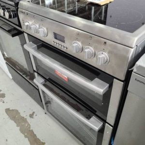EX DISPLAY EUROMAID CDDS60 600MM WHITE DOUBLE ELECTRIC OVEN FREESTANDING WITH 3 MONTH WARRANTY