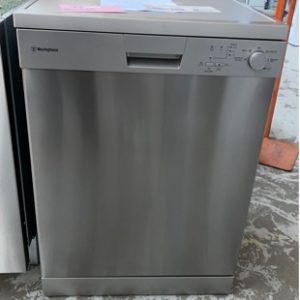 WESTINGHOUSE WSF6602XA 600MM S/STEEL DISHWASHER WITH 5 WASH PROGRAMS WITH 12 MONTH WARRANTY