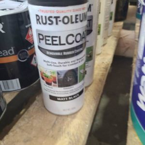 RUST OLEUM PEEL COAT BLACK 312GM