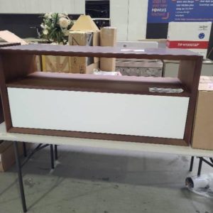 EX DISPLAY PALOMA WALL HUNG 1200MM SOLID ASH VANITY RRP$1499 SOME MARKS SOLD AS IS