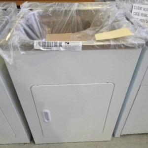 SLIGHTLY DENTED HANDO LAUNDRY CABINET 600MM X 500MM DEEP X 870MM HIGH *SOLD AS IS*