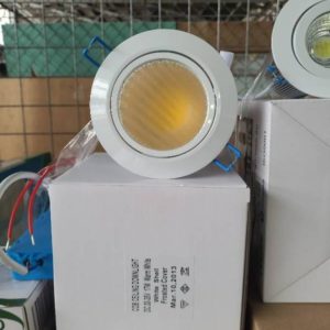 BOX OF 10PCS LILIANO 17W COB LED COMPLET DIMMABLE DOWNLIGHT KIT