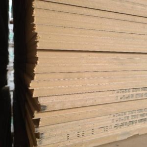 1200X600X12MM MDF SHEETS- (1 SIDE RAW 1 SIDE SATIN WHITE)