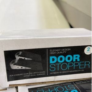 DOOR STOPPERS (PAIR PER BOX) WEDGE