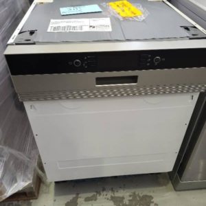 EX DISPLAY DISHWASHER SIDW15 SEMI INTEGRATED 600MM WITH 3 MONTH WARRANTY