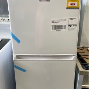 EX DISPLAY EUROMAID ETM221W WHITE FRIDGE WITH TOP MOUNT FREEZER WITH 3 MONTH WARRANTY