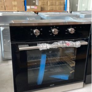 EX DISPLAY EURO EO604SX 600MM ELECTRIC OVEN WITH 3 MONTH WARRANTY