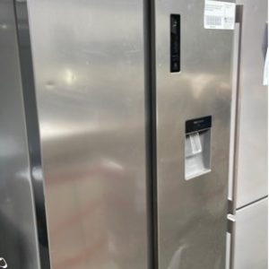 EX DISPLAY CHIQ 602 LITRE SIDE BY SIDE FRIDGE WITH WATER DISPENSER WITH 6 MONTH WARRANTY