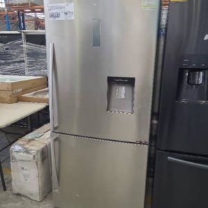 EX-DISPLAY HISENSE 514L FRIDGE WITH BOTTOM MOUNT FREEZER AND WATER DISPENSER HR6BMFF514SW WITH 6 MONTHS WARRANTY 360028381