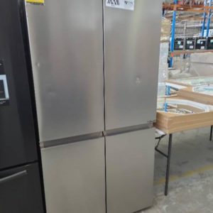 EX-DISPLAY HISENSE 609L STAINLESS STEEL FRENCH DOOR FRIDGE HRCD609S WITH 6 MONTH WARRANTY 360028516