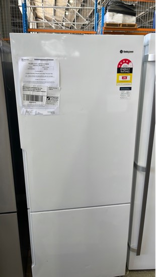 WESTINGHOUSE WBE4500WB 453 LITRE WHITE FRIDGE WITH BOTTOM MOUNT FREEZER RRP$1299 WITH 6 MONTH WARRANTY