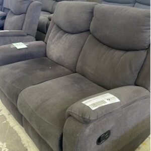 EX DISPLAY GATWICK 2 SEATER COUCH MANUAL RECLINER