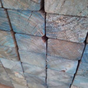 70X45 T2 BLUE MGP12 PINE-110/2.4 (THIS PACK IS DISTRESSED TIMBER AND MOULD AFFECTED. SOLD AS IS)