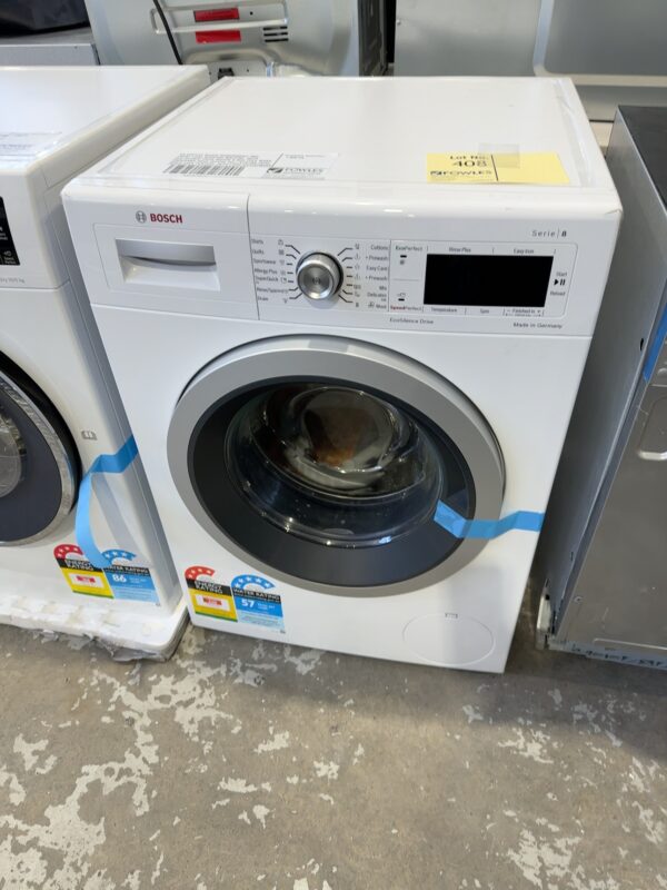 EX DISPLAY BOSCH WAW28460AU 8KG FRONT LOAD WASHING MACHINE WITH ECO ...