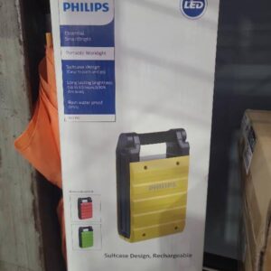 NEW PHILIPS LED ESSENTIAL SMARTBRIGHT PORTABLE WORKLIGHT RECHARGEABLE BGC110