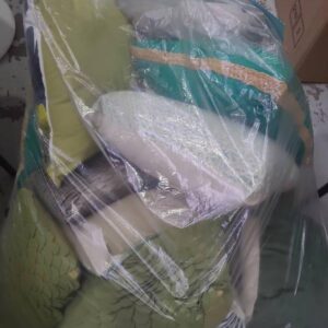 BAG OF ASSORTED CUSHIONS
