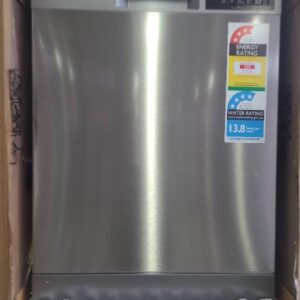 NEW EURO DISHWASHER EED614TX 600MM S/STEEL WITH 14 PLACE SETTINGS 8 WASH PROGRAMS EXTRA DRY FUNCTION HALF WASH FUNCTION 4 STAR WATER WITH 3 YEAR WARRANTY