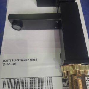 NEW MATTE BLACK VANITY MIXER 81H57MB