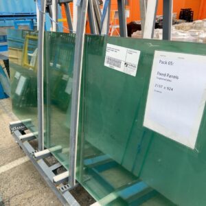 TOUGHENED GLASS FIXED PANEL 2197MM X 924MM X 10MM PACK 65
