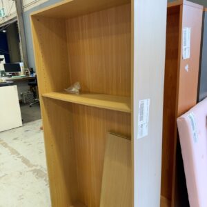 EX STAGING FURNITURE - LAMINATE BOOKCASE SOLD AS IS