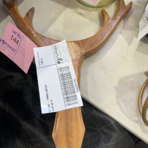 EX HIRE - TIMBER ANTLER SOLD AS IS