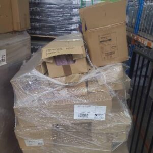 PALLET OF ASSORTED GREETING CARDS, RIBBON & GIFT WRAP SOLD AS IS
