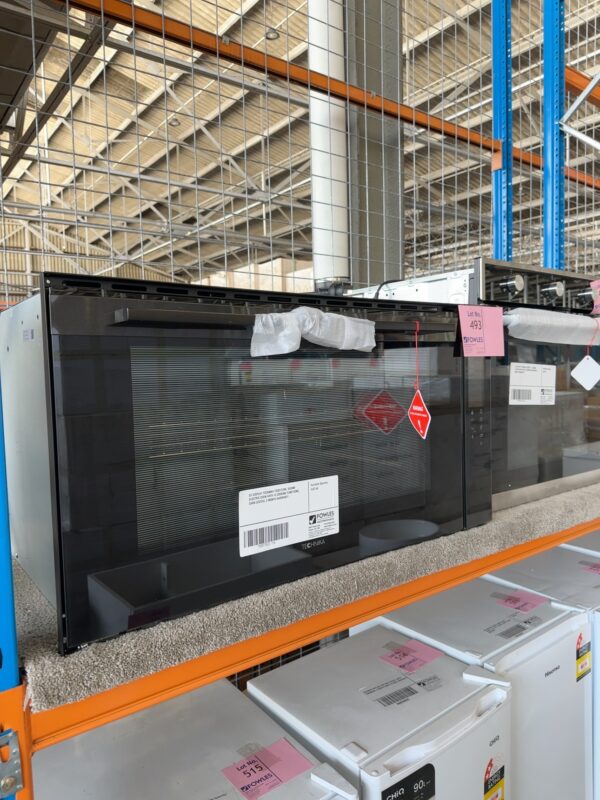 EX DISPLAY TECHNIKA TGO910TBK, 900MM ELECTRIC OVEN WITH 10 COOKING FUNCTIONS, DARK S/STEEL 3 MONTH WARRANTY