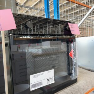 EX DISPLAY TECHNIKA TSO605TX-L 600MM ELECTRIC OVEN, SIDE OPENING DOOR, 
3 MONTH WARRANTY