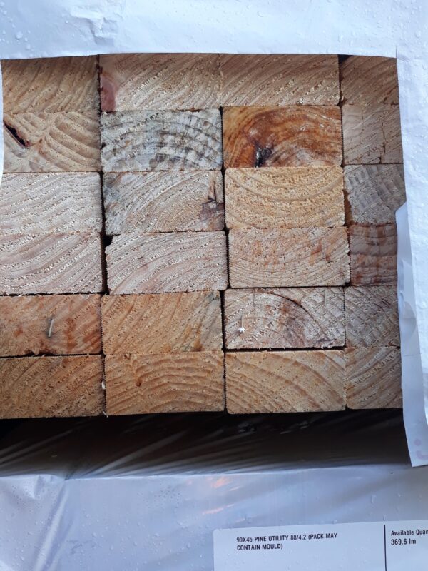 90X45 PINE UTILITY 88/4.2 (PACK MAY CONTAIN MOULD)