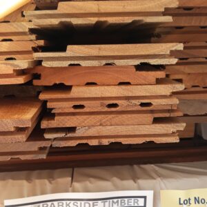 125X19 FEATURE GRADE SPOTTED GUM SHIPLAP CLADDING- (PACK CONSISTS OF RANDOM SHORT LENGTHS)