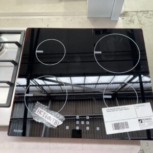 HAIER INDUCTION COOKTOP, HCI604TB1, 4 COOKING ZONES WITH 12 MONTH WARRANTY