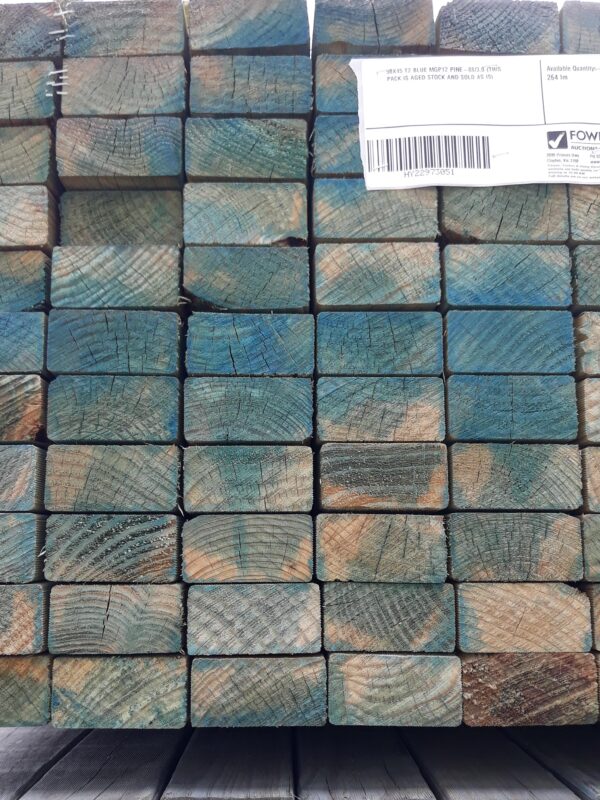 90X45 T2 BLUE MGP12 PINE-88/3.0 (THIS PACK IS AGED STOCK AND SOLD AS IS)