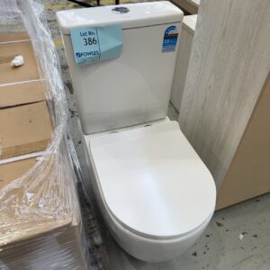 NEW PASADENA TOILET SUITE BACK TO WALL COMPLETE SET, PAN & CISTERN
