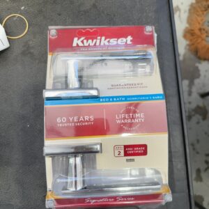 KWIKSET VEDANI PRIVACY LEVER SET, BC