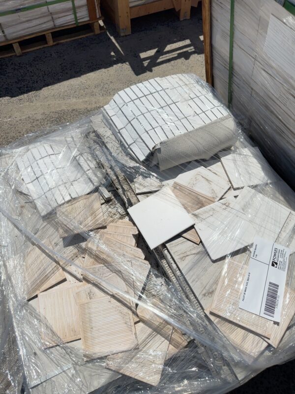 PALLET OF MIXED TILES, SOLD AS IS