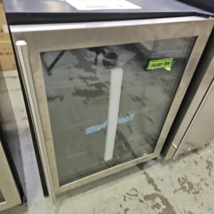 EX DISPLAY HCK 145 LITRE SINGLE DOOR GLASS FRIDGE, DAMAGED, 3 MONTH WARRANTY RRP$999