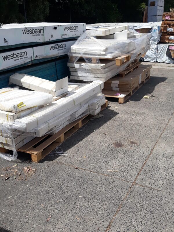3 PALLETS OF ASST'D CABINET COMPONENTRY