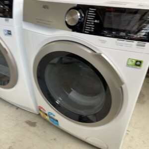 AEG LF8C9412AC 9KG 8000 SERIES FRONT LOAD WASHING MACHINE WITH OKOMIX TECHNOLOGY, PROSENSE, PROSTEAM, 1400RPM SPIN, WOOLMARK GREEN ACCREDITED, WIFI CONNECTIVITY RRP$2099 12 MONTH WARRANTY