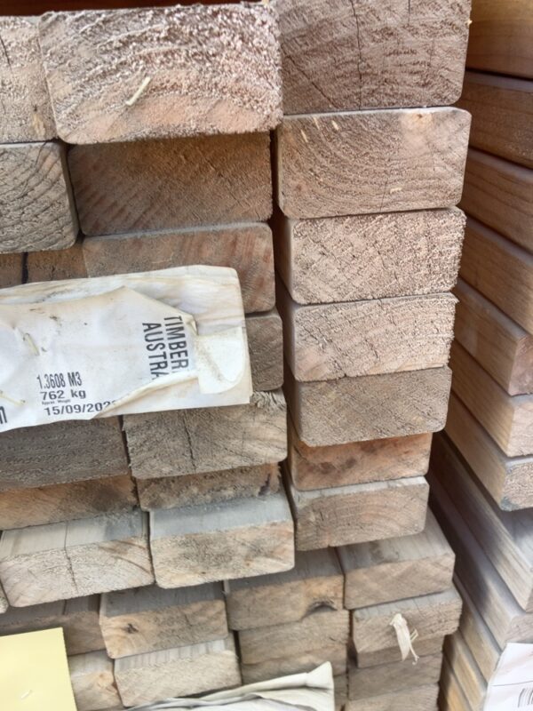 90X45 MGP10 H3 TREATED PINE-56/6.0 (THIS PACK IS AGED STOCK & SOLD AS IS)