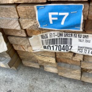 90X35 F7 H3 TREATED PINE-72/4.8 (THIS PACK IS AGED STOCK & SOLD AS IS)