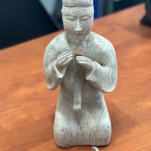 Antique Yuan/Ming Dynasty Chinese Terracotta Statue/Figure #1 Approx 39cm tall - Damaged Cargo Insurance Claim, Sold As Is No Warranty. Pre-Damage Valuation $10,000.00