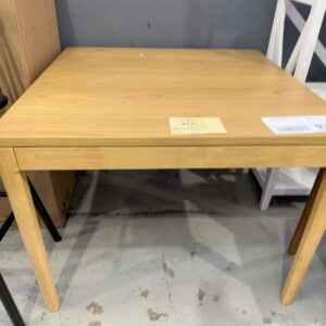 EX DISPLAY RAVEN SQUARE 900MM TABLE, SOLD AS IS